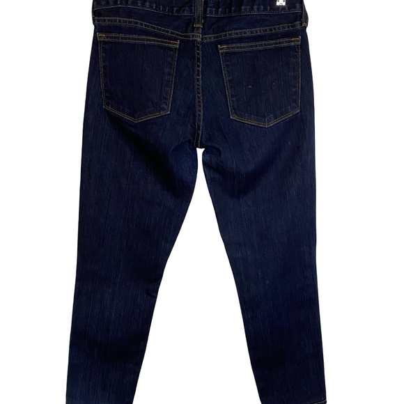 J. Crew Women's Dark Denim Toothpick Sz 27W Ankle Jeans. Sz 27W - Picture 3 of 16